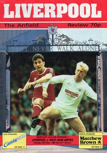 Match programme